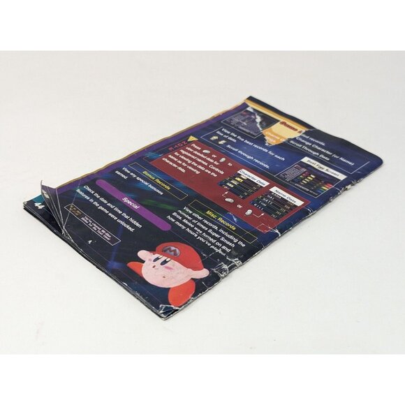Super Smash Bros. Melee Nintendo Game cube MANUAL Booklet Only - Picture 4 of 8